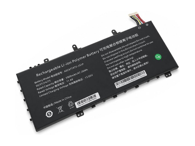 Φορητός Υπολογιστής για AolsteCell AEC677475-3S1P