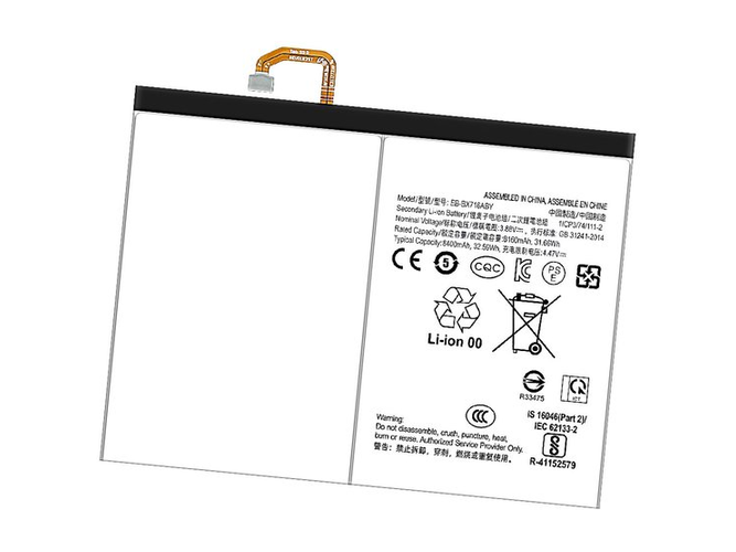 Φορητός Υπολογιστής για Samsung EB-BX716ABY